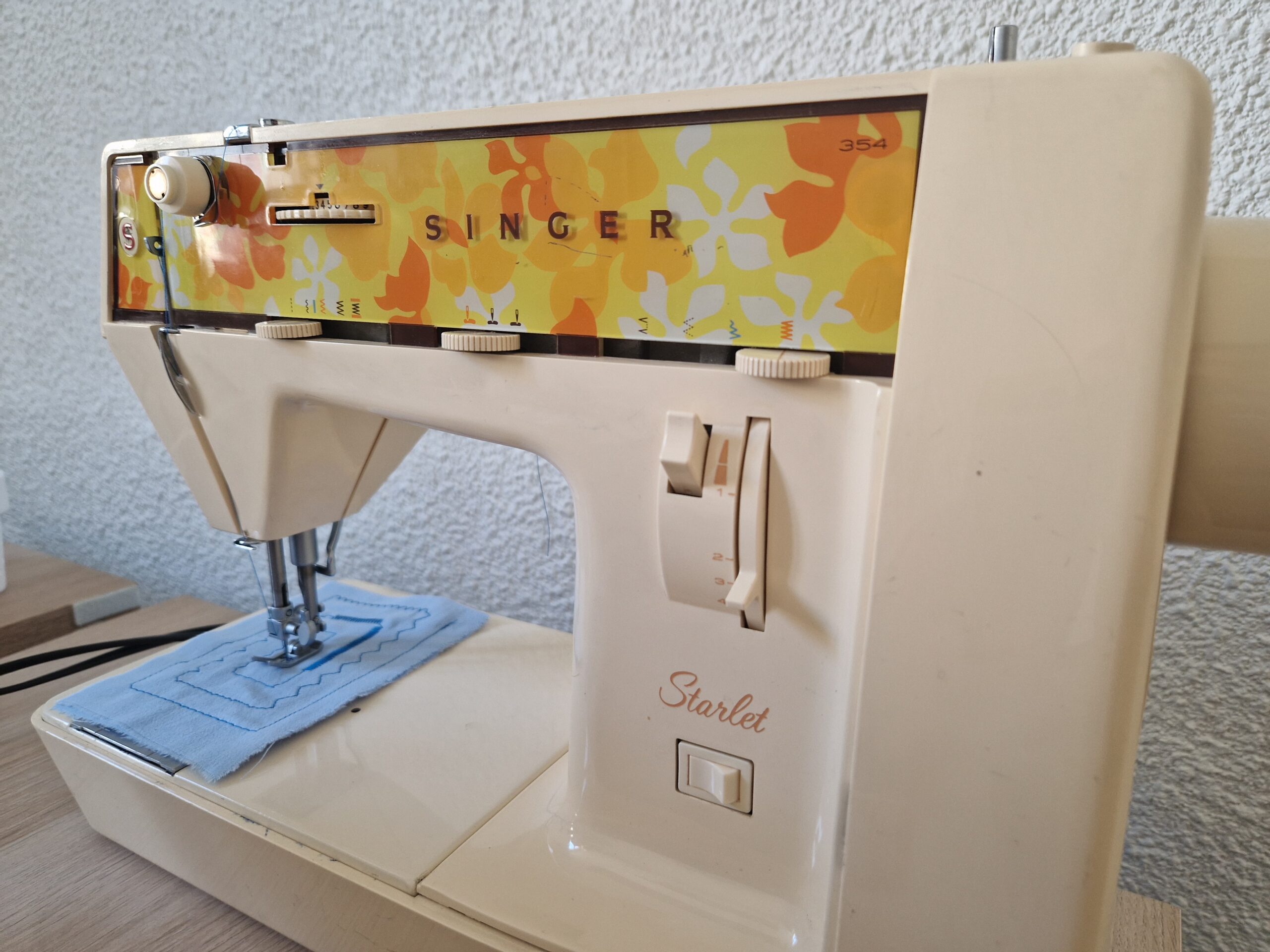 machine à coudre singer réparée